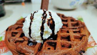 kit kat crunchy  waffle | chocolate waffle recipes | my kitchen platters