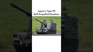 Japan's Type 99 Self-Propelled Howitzer #shorts #japan #military #army #facts