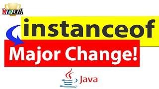 instanceof Java Keyword Tutorial | What's new?