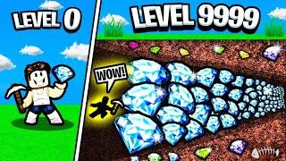 Unlocking MAX LEVEL DIAMOND TUNNEL in Endless Mining! - Roblox