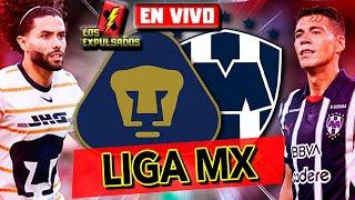  PUMAS vs MONTERREY | RELATO EMOCIONANTE ️ EN VIVO | LIGA MX 2024 | Los Expulsados