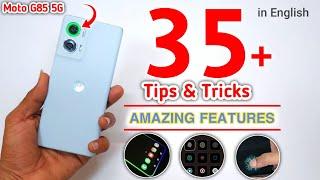 Moto G85 5G Tips And Tricks In English | Moto G85 Tips And Tricks | Top 35+