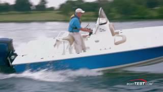 Key West 210 Bay Reef (2016) Test Video - By BoatTEST.com