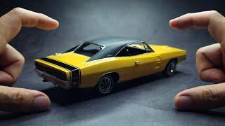 Building The Legendary American Muscle 1969 Dodge Charger R/T Revell 1/25 Scale Model [Full version]