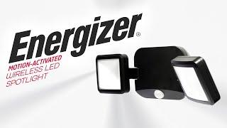 40776: Energizer Motion-Activated Wireless LED Spotlight Overview