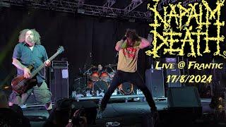 Napalm Death  - Full Live (@ Frantic Fest - Francavilla 17/8/2024) Grindcore/Death Metal 󠁧󠁢󠁥󠁮󠁧󠁿