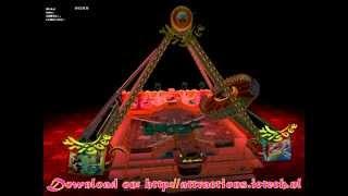Frisbee Simulation by Virtual Rides 2006