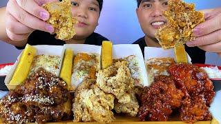 GREENWICH LASAGNA 4X | KOREAN FRIED CHICKEN (3 FLAVORS) | CRAVINGS COMBO | MUKBANG PHILIPPINES