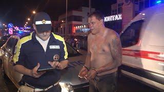 Бухарь на фургоне покалечил 7 болидов и 6-месячную девочку. Real video
