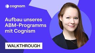 Aufbau unseres ABM-Programms mit Cognism