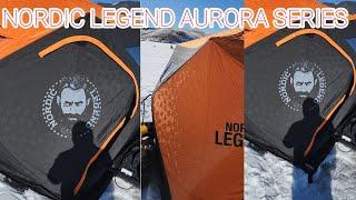 Nordic Legend Aurora Series 2 Man Ice Fishing Shelter