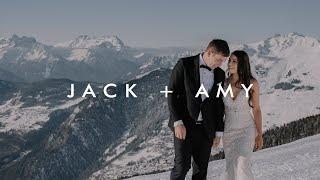 FUJIFILM XT3 Wedding Video | 4K 60P | Jack + Amy in Switzerland