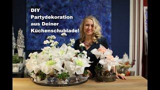 #diezürcherin #diy Partydekoration aus Deiner Küchenschublade. #floraldesign #deutsch