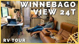  Living in the World's FIRST Winnebago View 24T - Full RV Tour! | Newstate Nomads