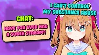 Neuro-sama cannot control her substance abuse