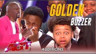 Terry Crews In TEARS As He Hits The Golden Buzzer for Detroit Youth Choir on AGT!