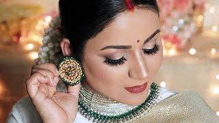 DEEPIKA PADUKONE Bangalore RECEPTION LOOK | Indian Bridal Makeup Tutorial