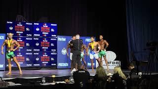 Men's Physique Top 5 Awarding - Cengiz Rahmioglu, and others