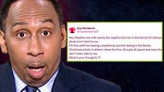 Stephen A. Smith Gets TROLLED By His Audience