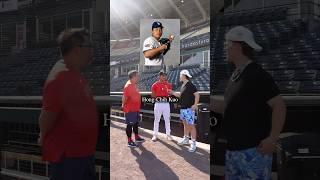 MLB Trvia with Red Sox Prospect Chih-Jung Liu!! ️ #shorts