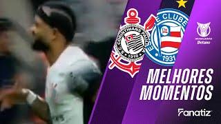 Corinthians 3 x 0 Bahia I Melhores momentos I Brasileirão 2024