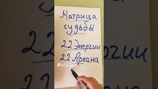 Матрица судьбы. Арканы. Вступительная часть  #семья