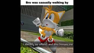 I got the horses in back #sonic #memes