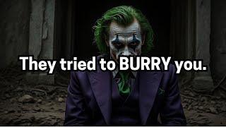 They Tried to Bury You, But They Didn’t Know You Were a Seed – Joker Speech (Powerful)