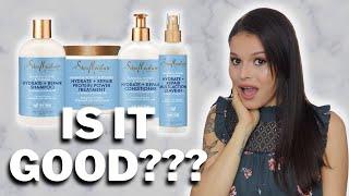 Shea Moisture Manuka Honey and Yogurt whole line REVIEW + DEMO