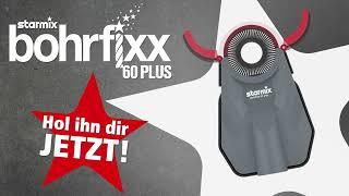 bohrfixx 60 PLUS - zur Absaugung von Bohrlöchern und kleineren Staub erzeugenden Arbeiten | starmix