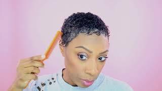 How I Style My TWA 1 Month After Big Chop | Kaye Wright