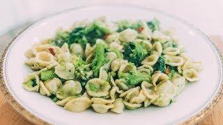 Orecchiette with turnip tops | Original Apulian recipe