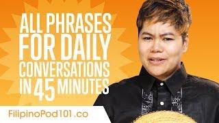 All Phrases You Need for Daily Conversations in Filipino