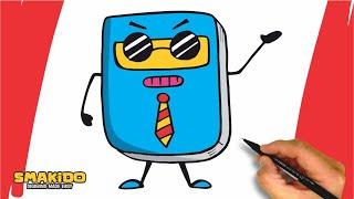 How to Draw Note Book For Kids and Beginners | Easy Book Drawing Step by Step