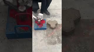 Iron electric manual mold brick making machine#paving brick machine #blocks