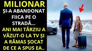 MILIONARUL ȘI-A ABANDONAT FIICA PE UN DRUM ȘI ANI MAI TÂRZIU A VĂZUT-O LA TV ȘI A FOST ȘOCAT DE CEEA