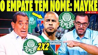 PÓS JOGO PALMEIRAS X FORTALEZA: DOIS ERROS GROTESCOS DO LATERAL DIREITO DO PALMEIRAS DEIXARAM ESCAPA