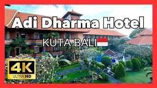 Adi Dharma Hotel Kuta  Bali, Indonesia HOTEL Virtual Tour【4K】