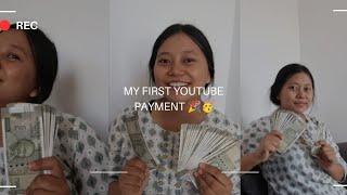 "Finally Received My First YouTube Payment''