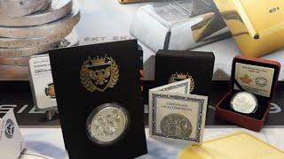 2019 Allegories Germania & Columbia 1oz Silver 9999 Coin unboxing!