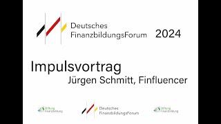 Impulsvortrag Jürgen Schmitt: KI, Digitalisierung und Finanzbildung