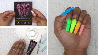 Trying a Glow in the Dark Polygel Kit (is this the best polygel kit?)