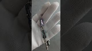 #jewelry #wirewrap браслет из серебра с жемчугом