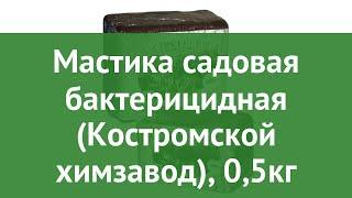 Мастика садовая бактерицидная (Костромской химзавод), 0,5кг обзор БХ4139