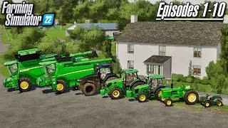 Court Farms - Episodes 1-10 Supercut | Farming Simulator 22