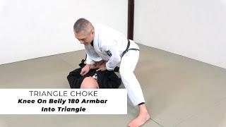 Knee On Belly 180 Armbar To Triangle Choke