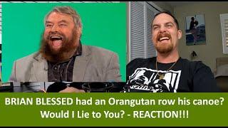 American Reacts BRIAN BLESSED on Would I Lie To You? REACTION