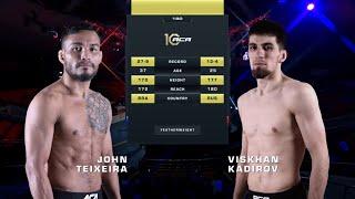 Джон Тейшейра vs. Висхан Кадиров | John Teixeira vs. Viskhan Kadirov | ACA 180