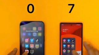 iPhone 14Pro Max VS Google Pixel 7Pro App Open Speed Comparison #youtubeshorts #youtube #appopen #yt