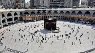 مناسك العمرة صوت وصورة مع كل الإجرءات والإحترزات من تفشي فيروس كرونا